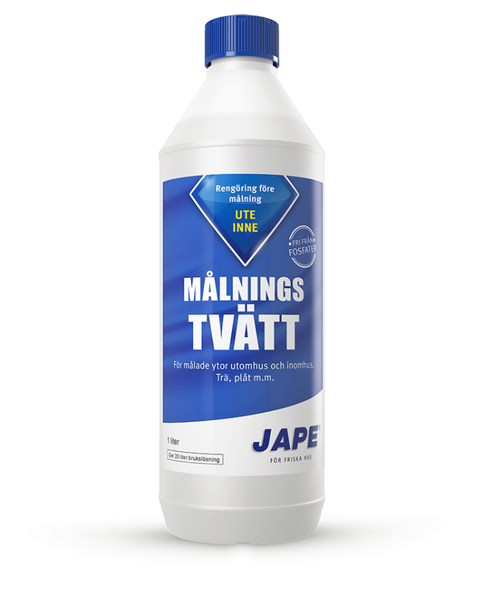 Målningstvätt flaska